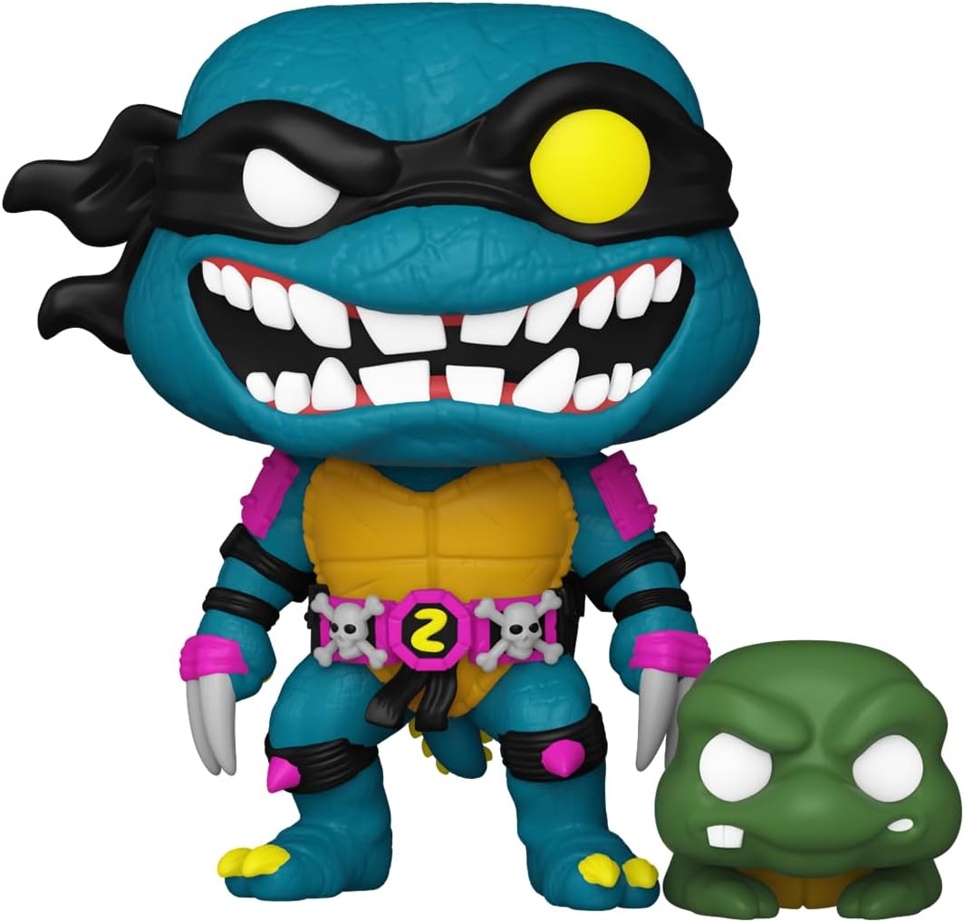 Funko Pop! Television - Slash with Pre-Mutated Slash 1558 - Teenage Mutant Ninja Turtles Vinyl Figure