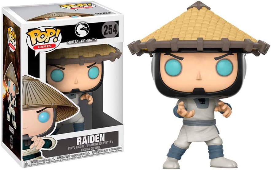 Funko Pop! Games - Raiden 254 - Mortal Kombat X Vinyl Figure