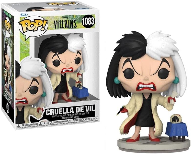 Funko Pop! Disney - Cruella De Vil 1083 - Disney Villains Vinyl Figure