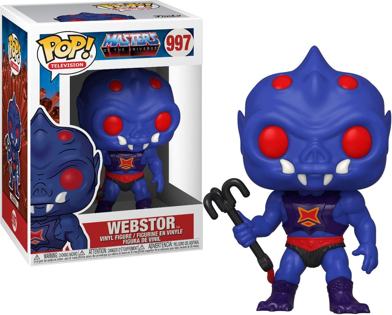Funko Pop! Television - Webstor 997 - Masters of the Universe Vinyl Figure