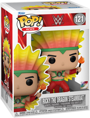 Funko Pop! WWE - Ricky "The Dragon" Steamboat 121 - WWE Vinyl Figure