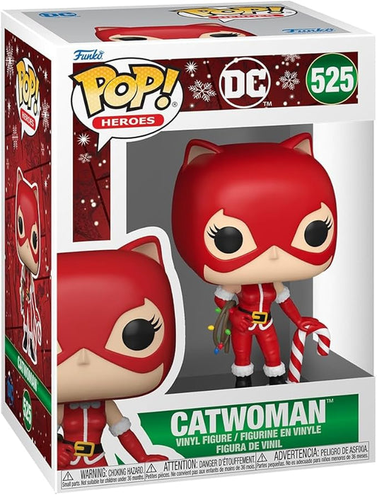 Funko Pop! Holiday Catwoman #525 DC Heroes