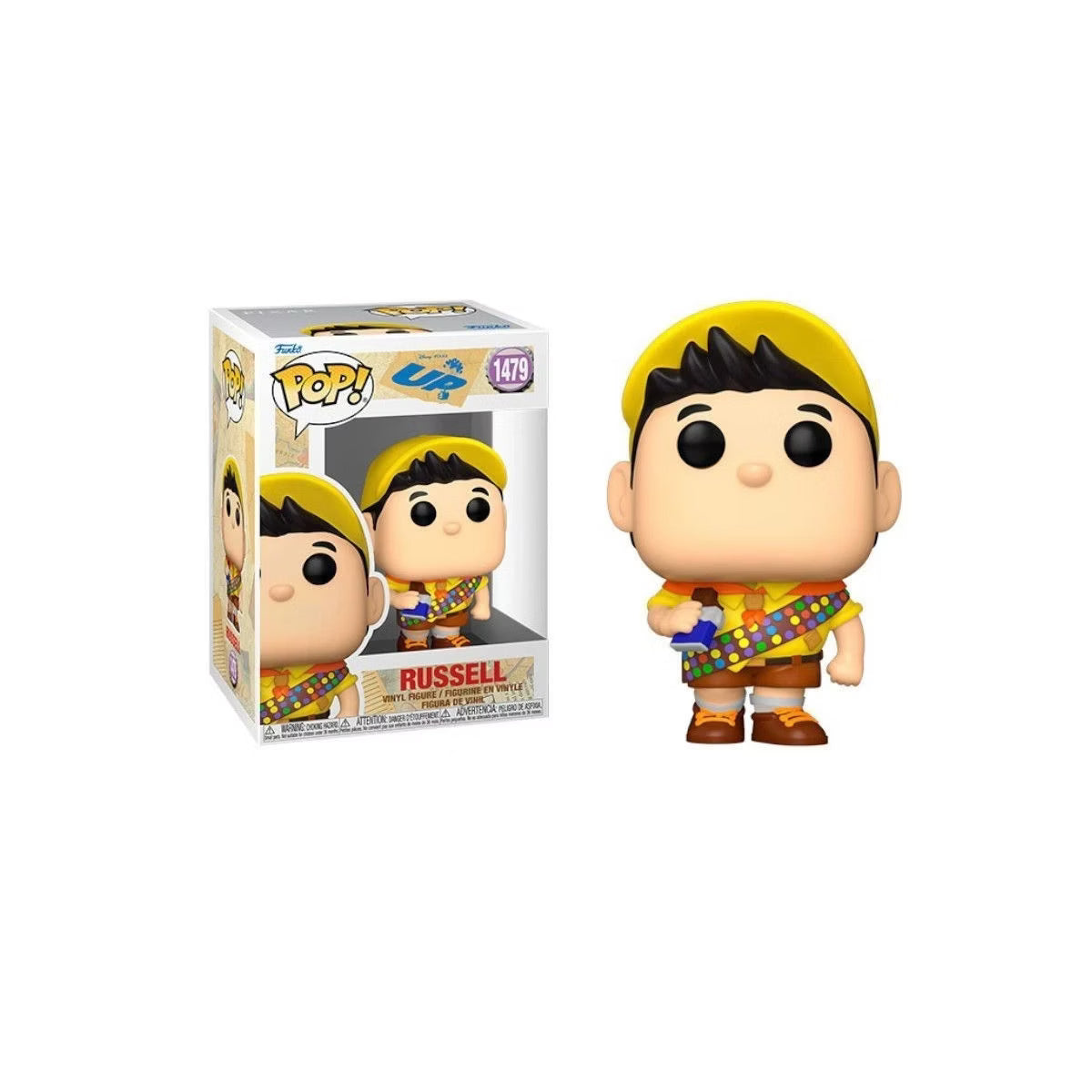 Funko Pop! Disney - Russell 1479 - Up Vinyl Figure