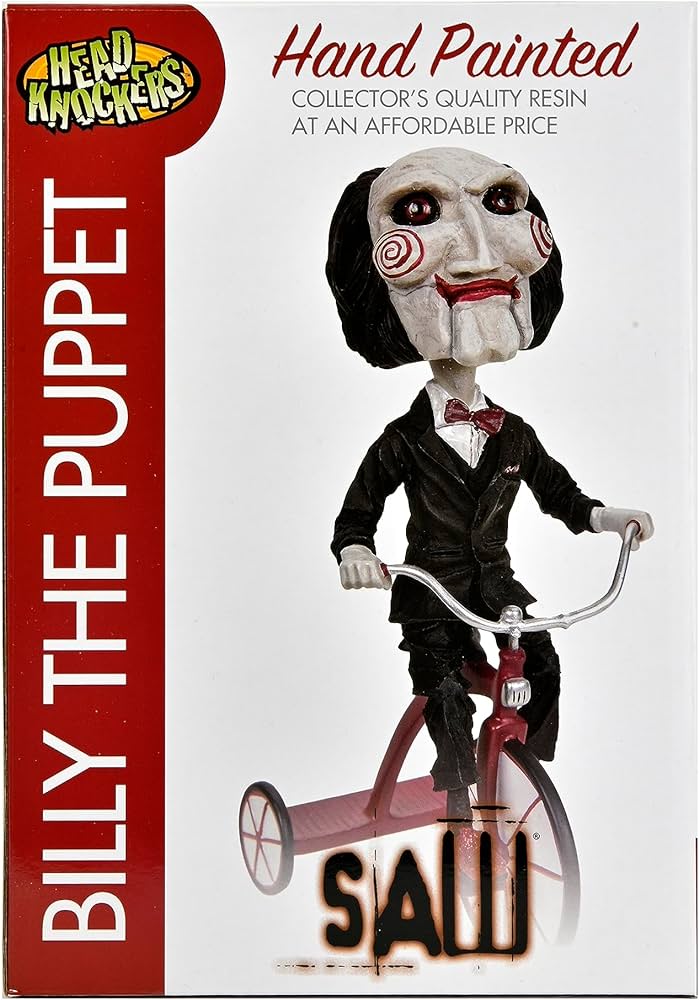 NECA Saw Billy the Puppet on Tricycle Bobble Head