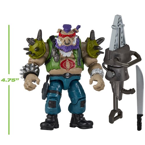 Playmates - Ripper x Bebop - Teenage Mutant Ninja Turtles x G.I. Joe Action Figure