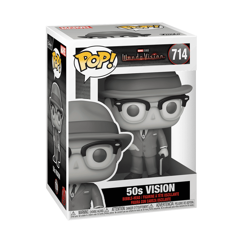 Funko Pop! Marvel - Vision 50s 714 - WandaVision Vinyl Figure