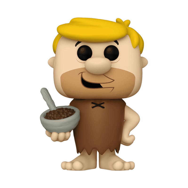Funko Pop! Ad Icons - Barney Rubble with Cocoa Pebbles 120 - The Flintstones x Cocoa Pebbles Vinyl Figure