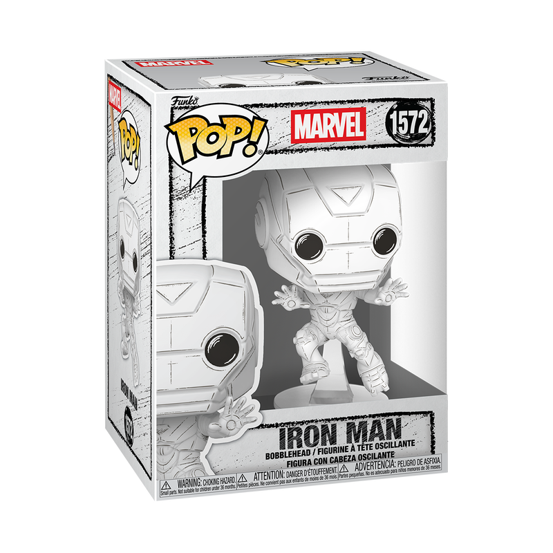 Funko Pop! Iron Man Sketched #1572 Marvel Vinyl Figure