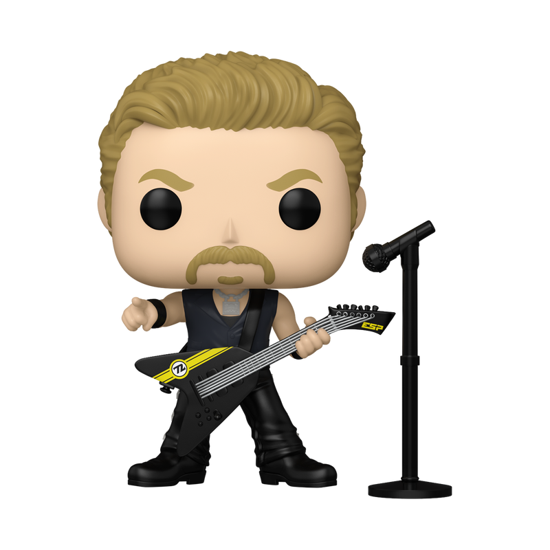 Funko Pop! Rocks - James 484 - Metallica 72 Vinyl Figure