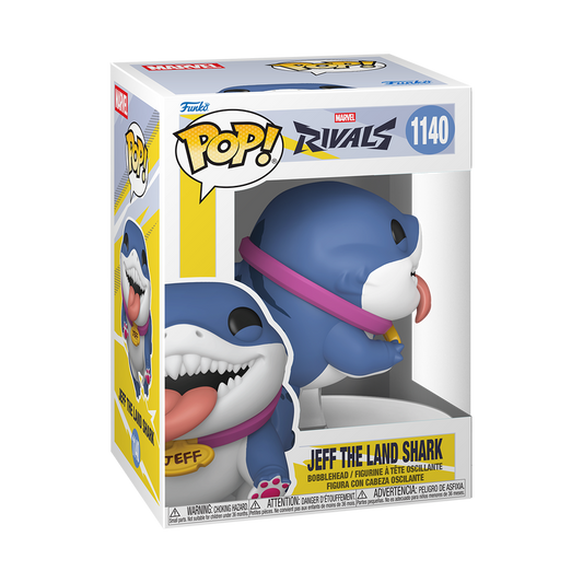Funko Pop! Jeff The Landshark #1140 Marvel Rivals
