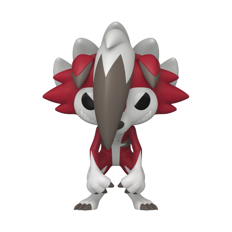 Funko Pop! Games - Lycanroc (Midnight Form) 1211 - Pokemon Vinyl Figure