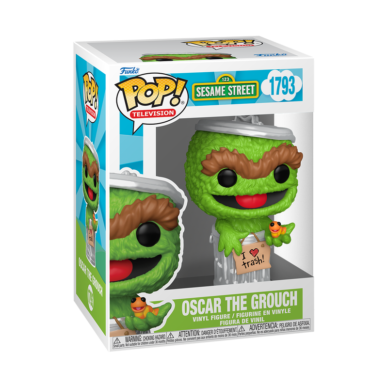 Funko Pop! Television - Oscar The Grouch #1793 - Sesame Street