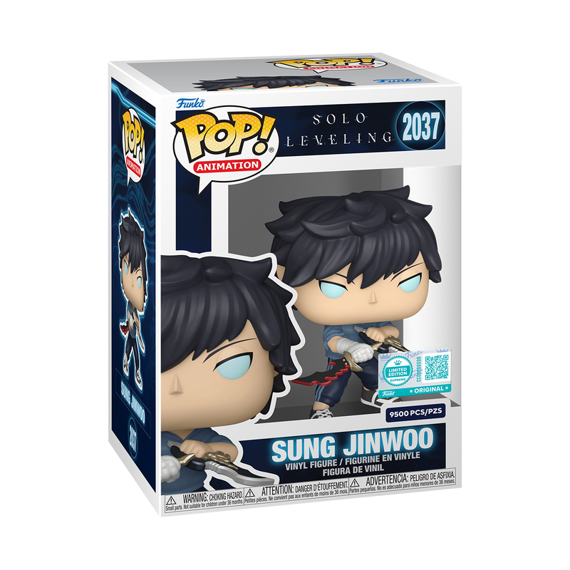 Funko Pop! Sung Jinwoo Upgrade #2037 Solo Leveling (EE Exclusive)