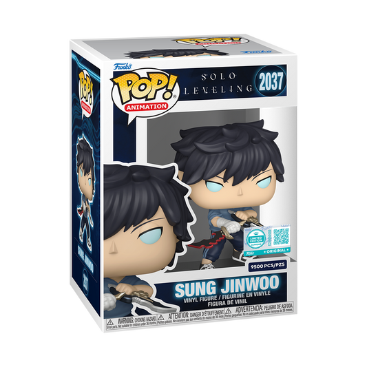 Funko Pop! Sung Jinwoo Upgrade #2037 Solo Leveling (EE Exclusive)