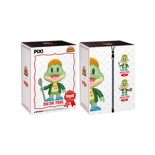 ThrillJoy PIX! Honey Smacks Dig 'Em Frog Vinyl Figure (Limited 5000 Pcs)