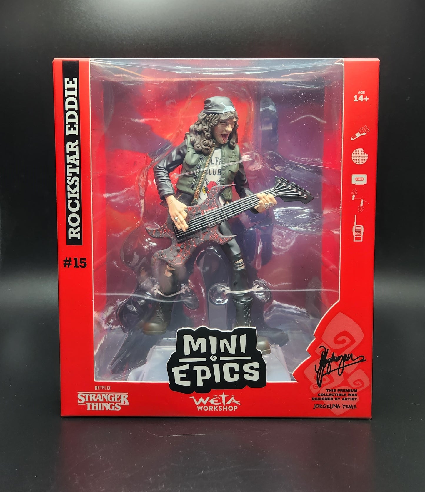 WETA Workshop Mini Epics - Stranger Things (Season 4) - Rockstar Eddie Munson #15