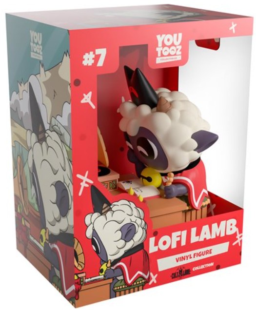 Youtooz Cult of the Lamb Collection Lofi Lamb Vinyl Figure #7