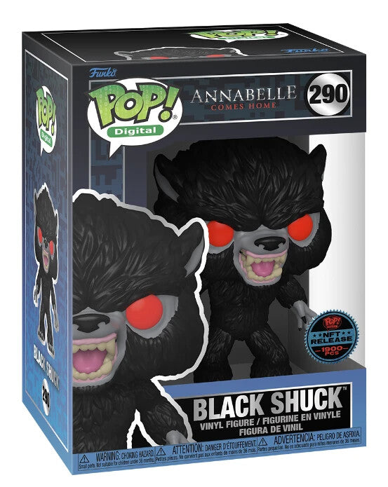 Funko Pop! Annabelle Comes Home Black Shuck (NFT) #290 w/Pop Protector