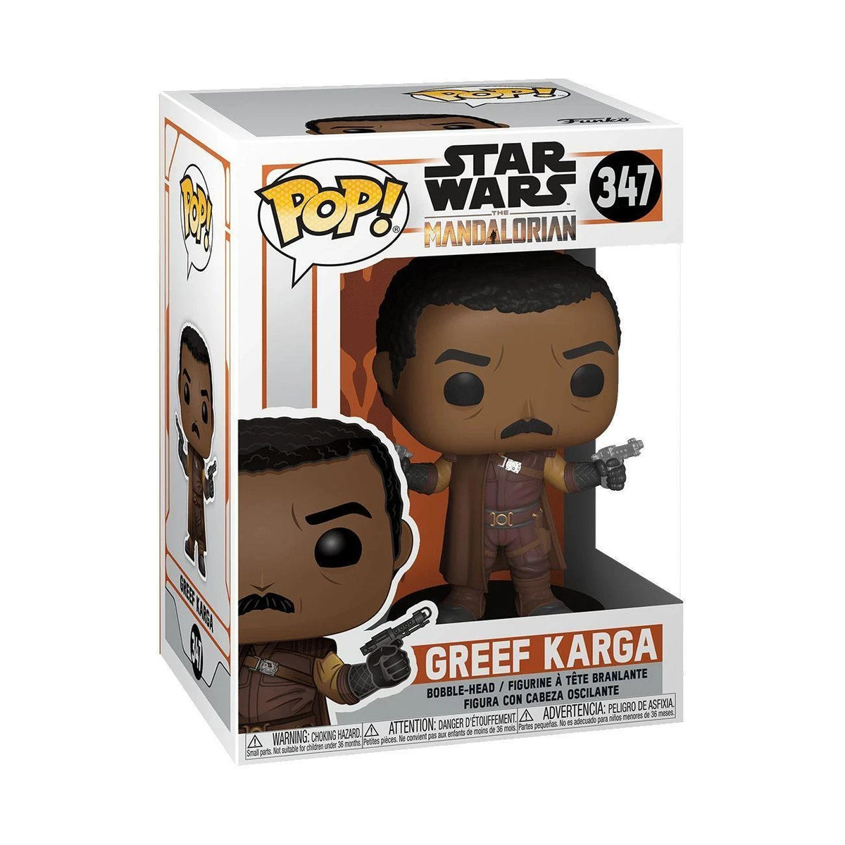 Funko Pop! Greef Karga 347 - Star Wars The Manalorian Vinyl Figure
