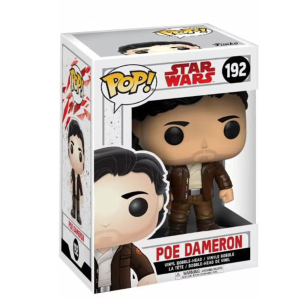 Funko Pop! Star Wars - Poe Dameron 192 - Star Wars Vinyl Figure