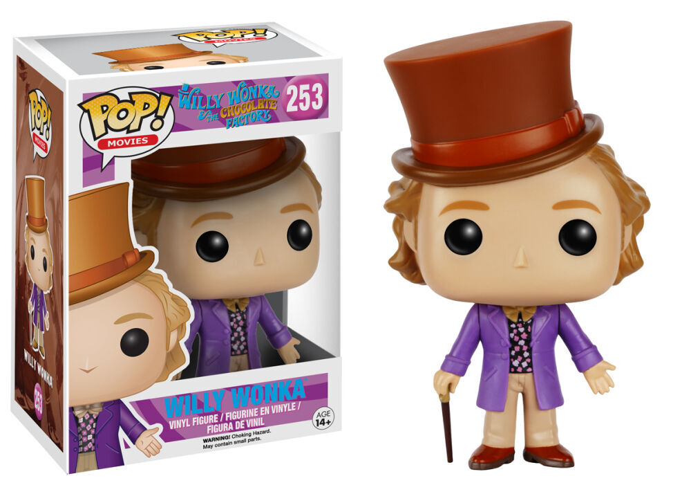Funko Pop! Movies - Willy Wonka 253 - Willy Wonka & the Chocolate Factory Vinyl Figure