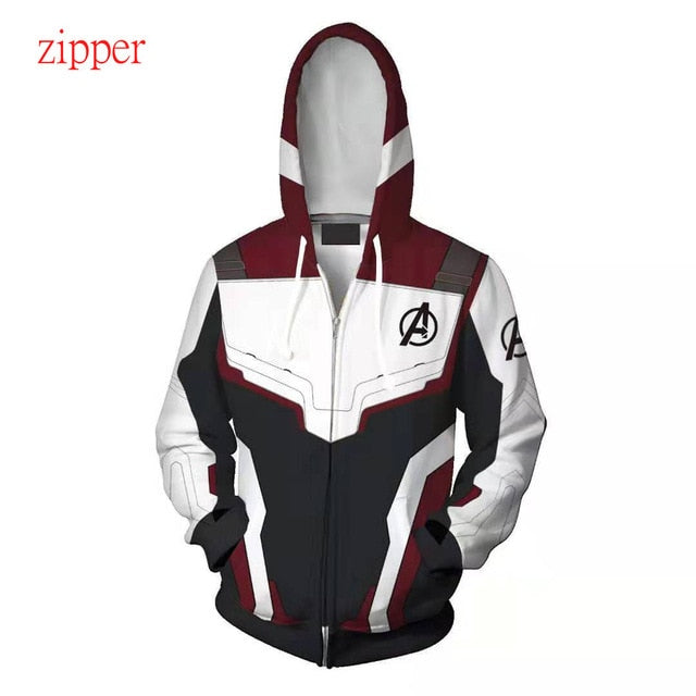 The Avengers Endgame Quantum Realm Costume Hoodie