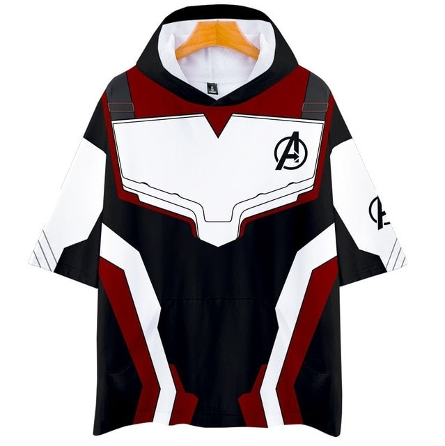 The Avengers Endgame Quantum Realm Costume Hoodie