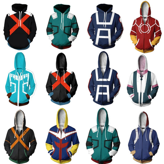 My Hero Academia Unisex Hoodies