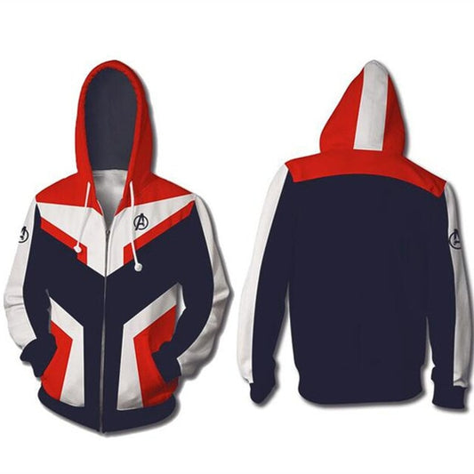 The Avengers Endgame Quantum Realm Costume Hoodie