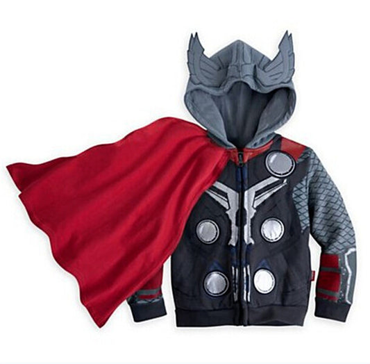 Boys Avengers Marvel Superhero Hoodie 2-7T