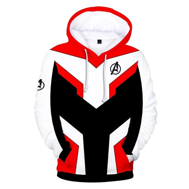 The Avengers Endgame Quantum Realm Costume Hoodie