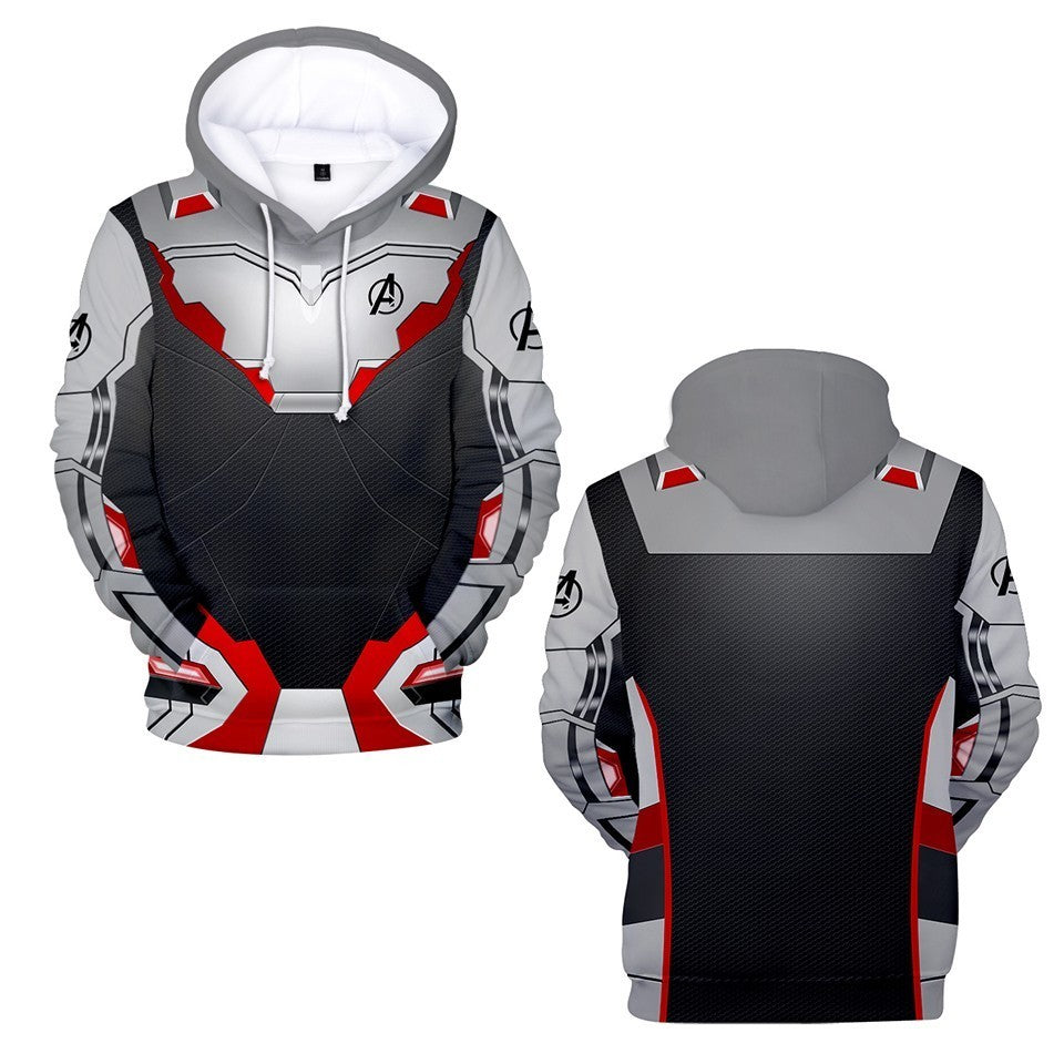 The Avengers Endgame Quantum Realm Costume Hoodie