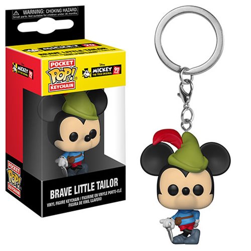 Funko Pocket Pop! Mickey's 90th Brave Little Tailor Mickey Key Chain