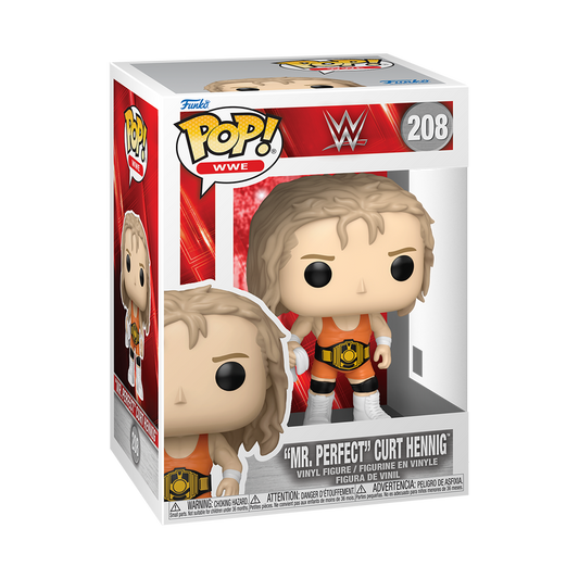 Funko Pop! WWE - "Mr. Perfect" Curt Henning 208 - WWE Vinyl Figure