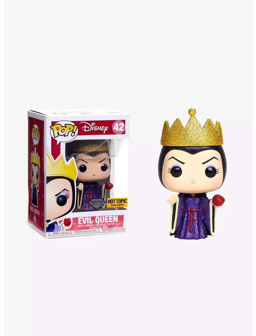 Funko Pop! Disney - Evil Queen 42 - Disney Series 4 [Hot Topic] Vinyl Figure