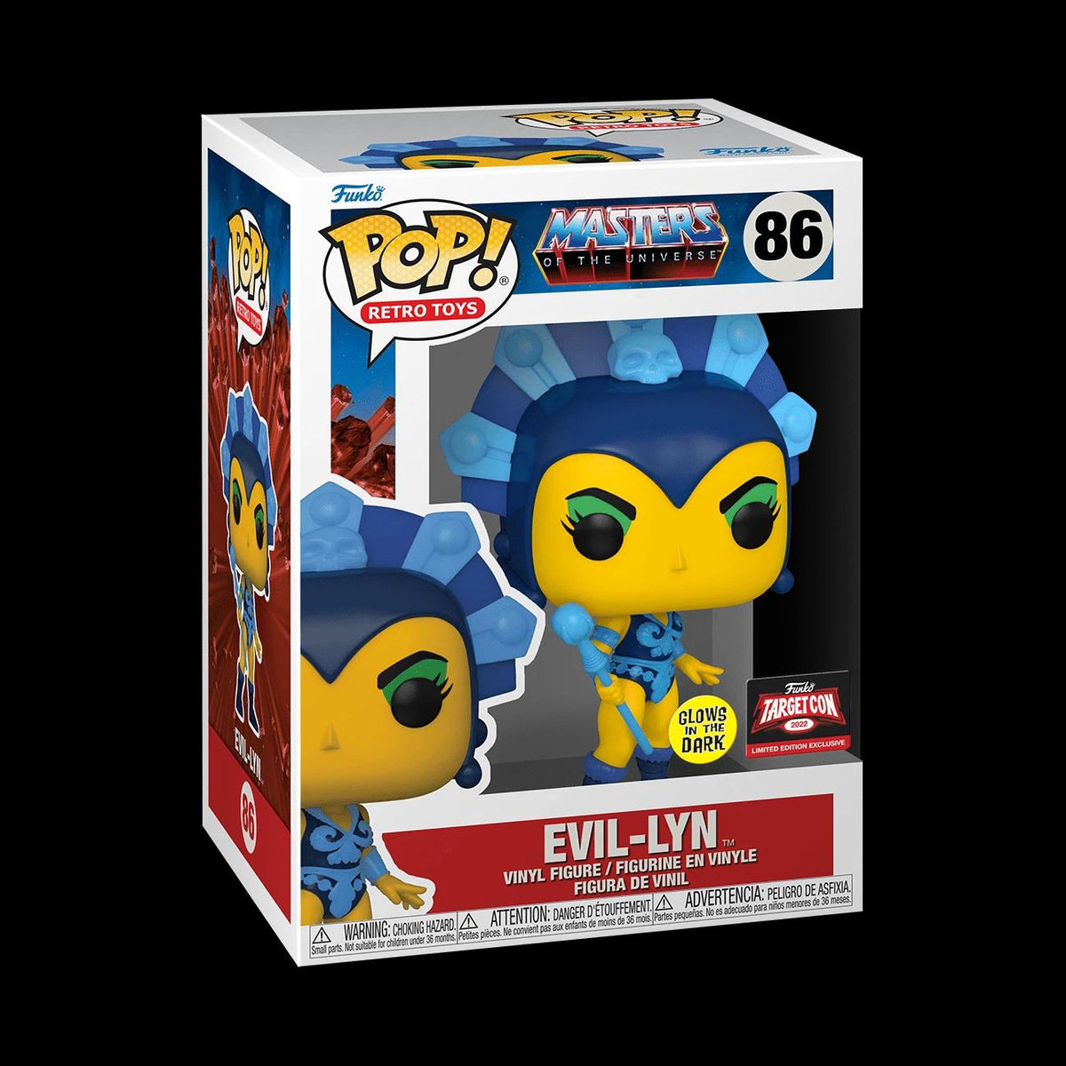 Funko Pop! Retro Toys - Evil-Lyn 86 - Masters of the Universe [Target Con 2022] Vinyl Figure