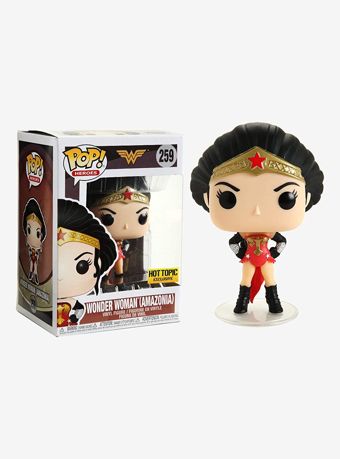 Funko Pop! Heroes - Wonder Woman (Amazonia) 259 - Wonder Woman [Hot Topic] Vinyl Figure