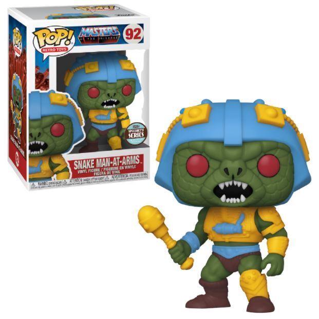 Funko Pop! Retro Toys - Snake Man-At-Arms 92 - Masters of the Universe [Specialty Series] Vinyl Figure