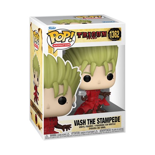 Funko Pop! Animation - Vash The Stampede 1362 - Trigun Vinyl Figure