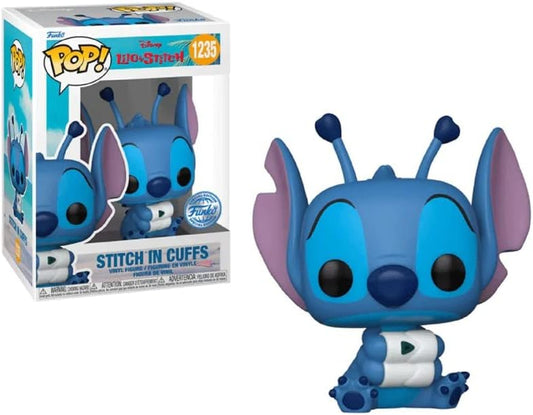 Funko Pop! Disney - Stitch In Cuffs 1235 - Lilo & Stitch [FYE] Vinyl Figure