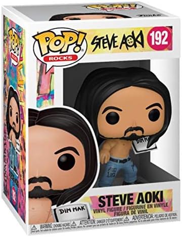 Funko Pop! Rocks - Steve Aoki 192 - Steve Aoki Vinyl Figure