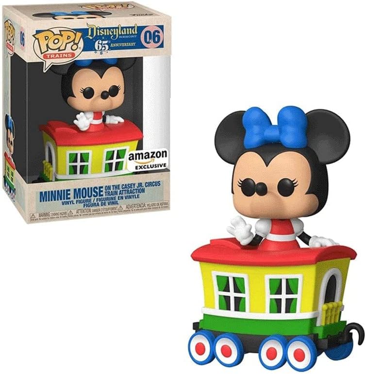 Funko Pop! Trains - Minnie Mouse on the Casey Jr. Circus Train Attraction 06 - Disneyland 65th [Amazon] Vinyl Figure