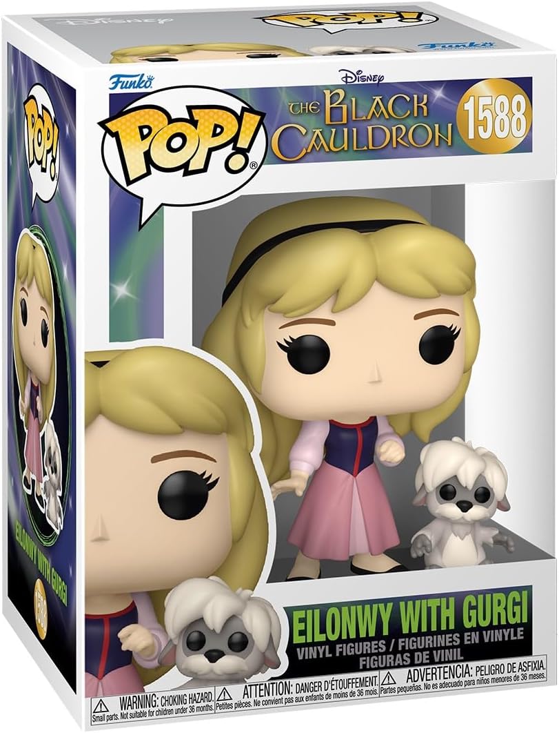 Funko Pop! Disney - Eilonwy with Gurgi 1588 - The Black Cauldron Vinyl Figure