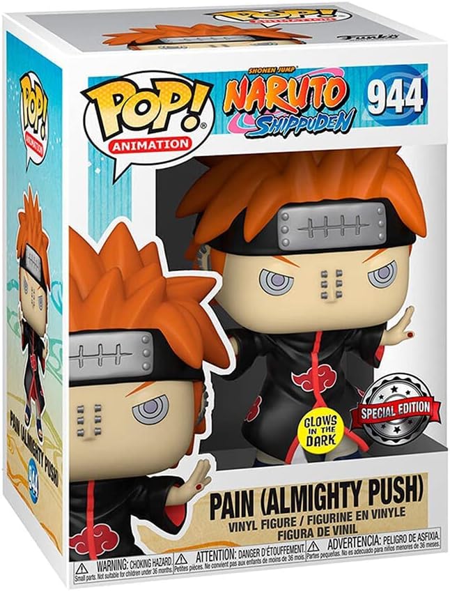 Funko Pop! Animation - Pain (Almighty Push) 944 - Naruto Shippuden [Chalice Collectibles] Vinyl Figure