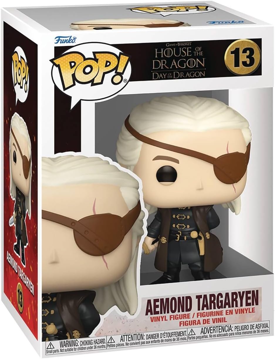 Funko Pop! Aemond Targaryen 13 - House of the Dragon: Day of the Dragon Vinyl Figure