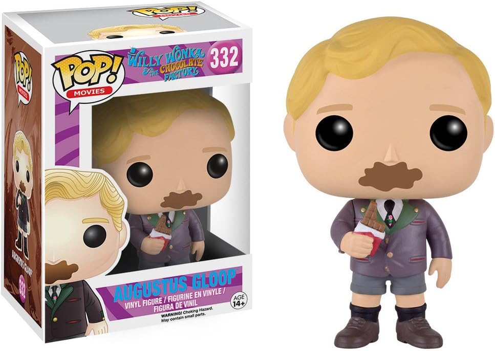 Funko Pop! Movies - Augustus Gloop 332 - Willy Wonka & the Chocolate Factory Vinyl Figure
