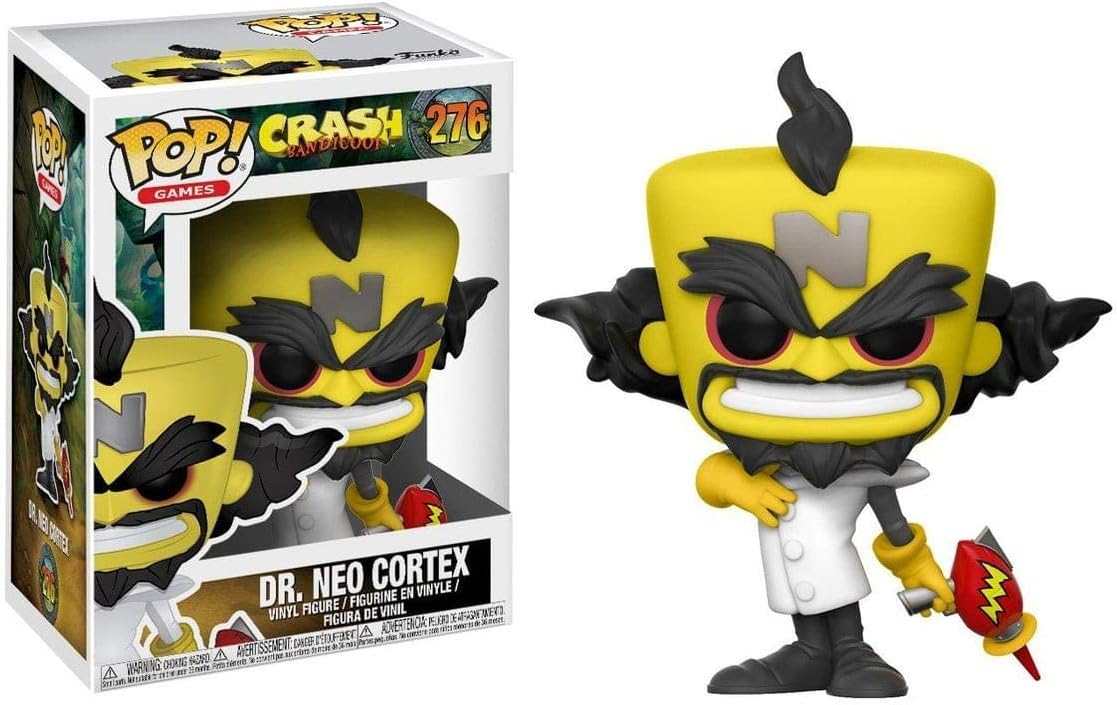 Funko Pop! Games - Dr. Neo Cortex 276 - Crash Bandicoot Vinyl Figure