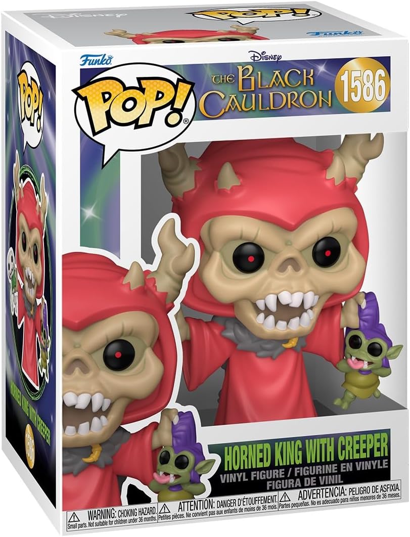 Funko Pop! Disney - Horned King with Creeper 1586 - The Black Cauldron Vinyl Figure