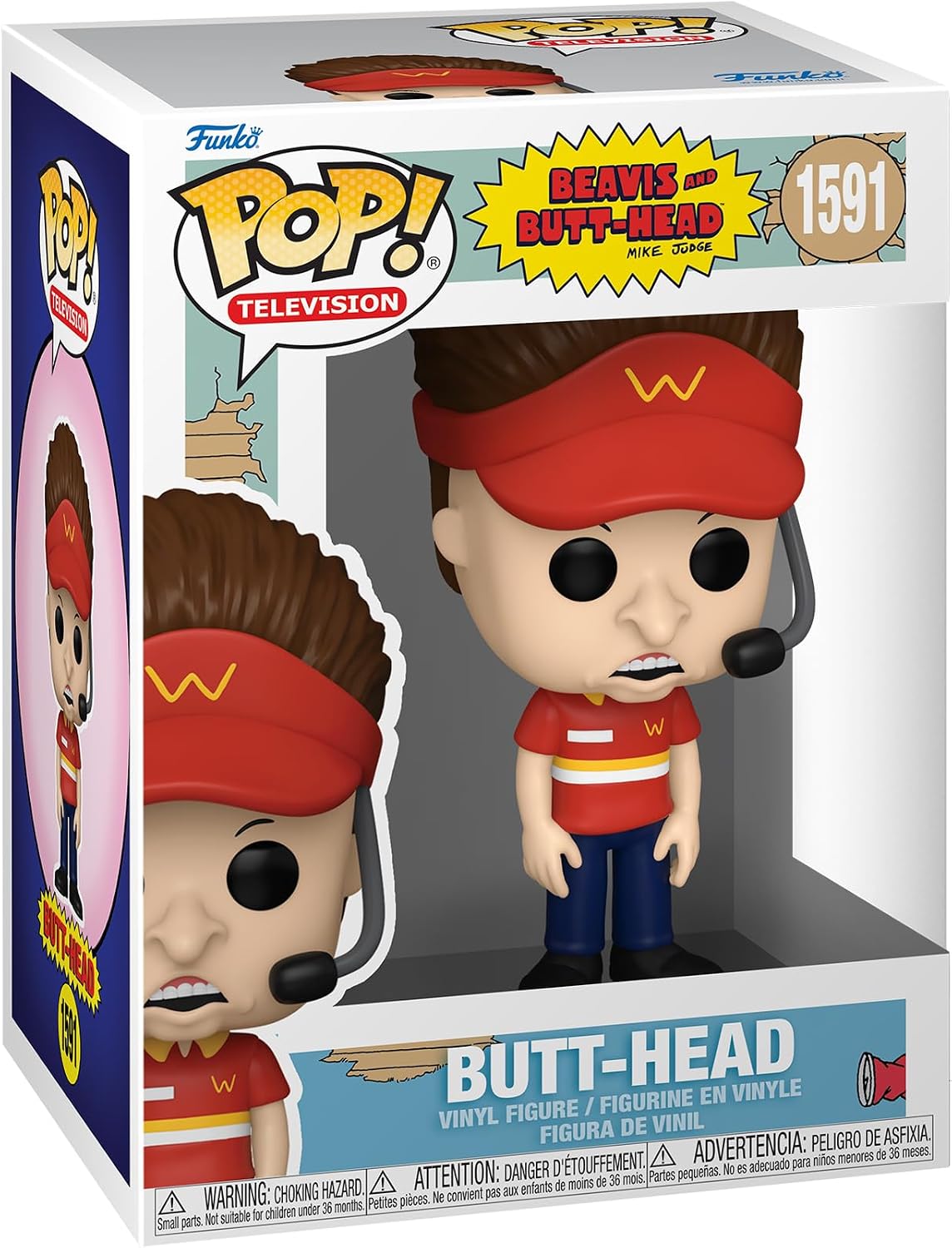 Funko Pop! Television - Butt-Head 1591 - Beavis and Butt-Head Vinyl Figure