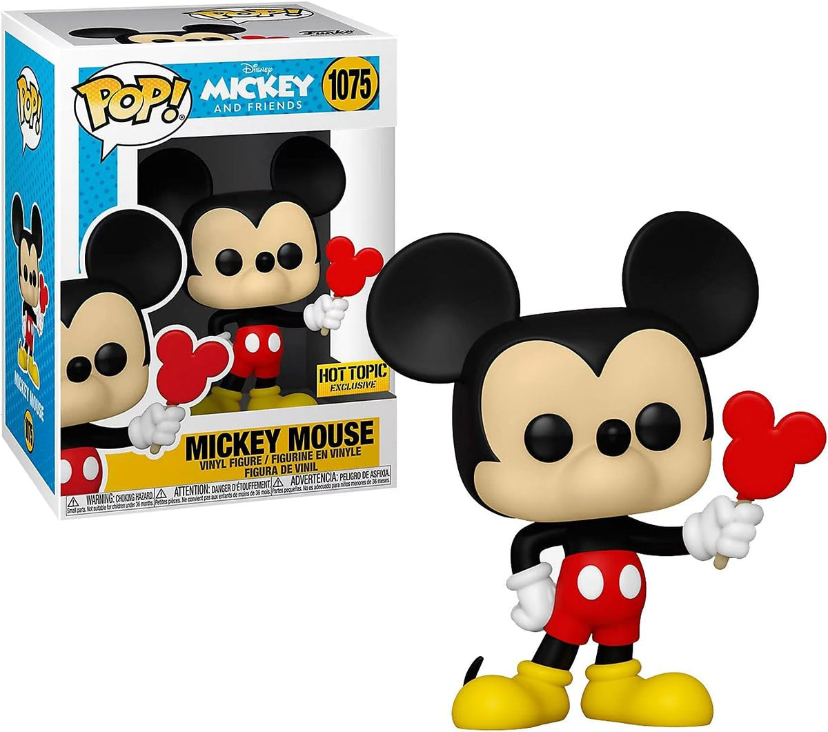 Funko Pop! Disney - Mickey Mouse 1075 - Mickey and Friends [Hot Topic] Vinyl Figure